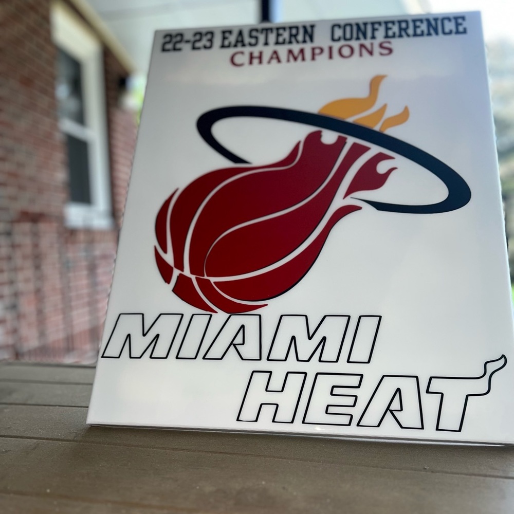 Miami Heat Canvas - Picture 3 of 4